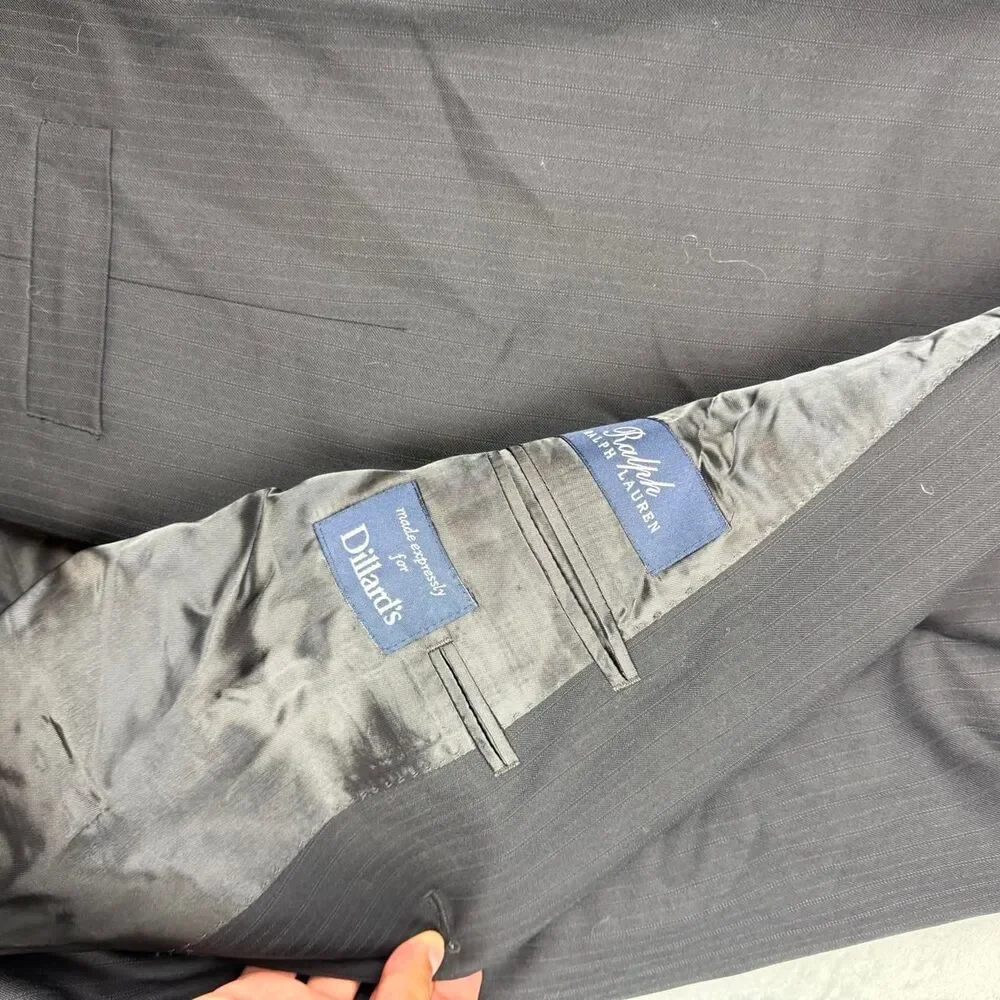 Ralph-lauren Men's Black and Navy Suit